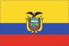 Fahne von Ecuador