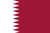 Fahne von Katar