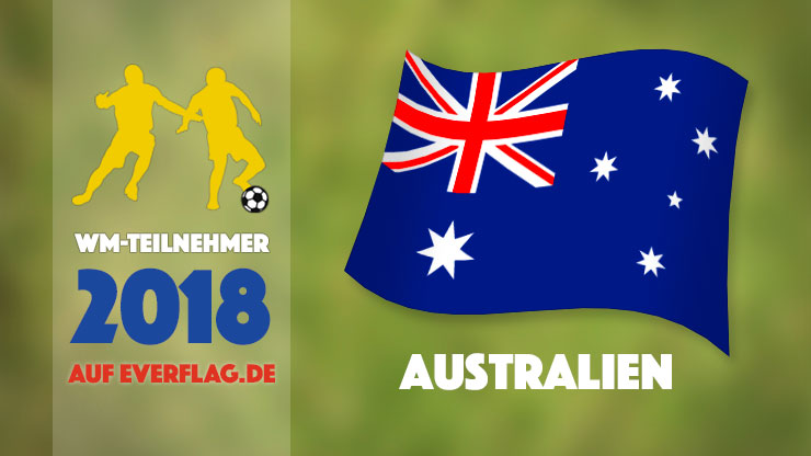 Die Nationalflagge von Australien
