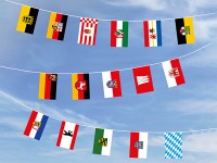 Bundesländer Flaggenketten