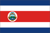 Fahne der Costa-Rica