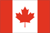 Fahne von Kanada