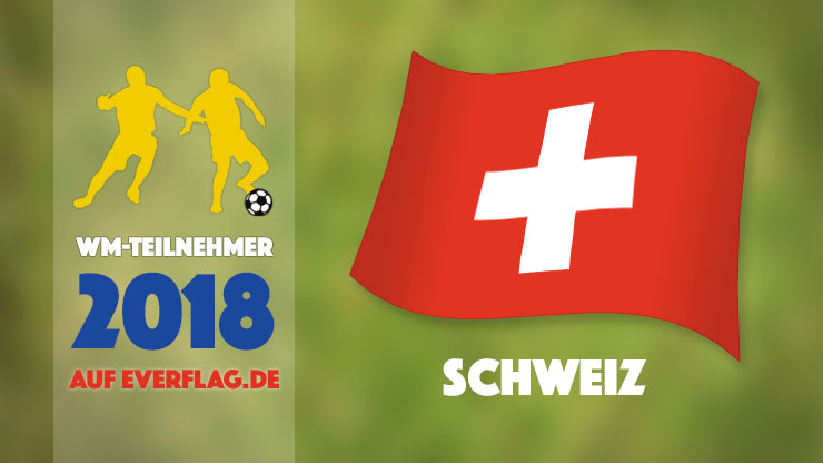 Die Nationalflagge der Schweiz