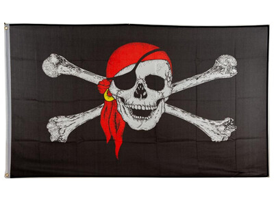 Piraten Fahne kaufen - Fahne Piraten