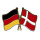 Freundschaftspin: Deutschland-Dänemark
