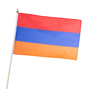 Stock-Flagge 30 x 45 : Armenien