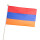 Stock-Flagge 30 x 45 : Armenien