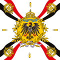 Flagge 112 x 112 : Standarte Deutsches Reich Ostasien