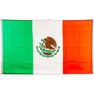 Mexico Fahne Flagge Hissflagge Nationalfahne mit Ösen ca 150x90 cm 
