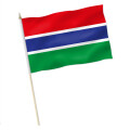 Stock-Flagge : Gambia / Premiumqualität