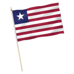 Stock-Flagge : Liberia / Premiumqualität