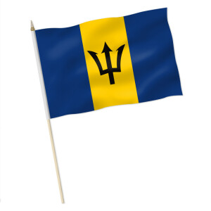 Stock-Flagge : Barbados / Premiumqualität