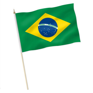Stock-Flagge : Brasilien / Premiumqualität