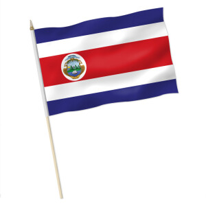 Stock-Flagge : Costa Rica / Premiumqualität