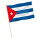 Stock-Flagge : Kuba / Premiumqualität