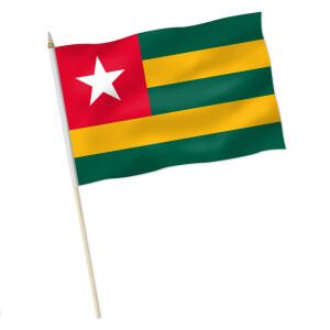 Stock-Flagge : Togo / Premiumqualität