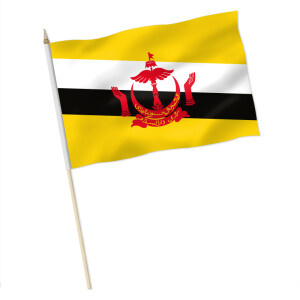 Stock-Flagge : Brunei / Premiumqualität