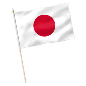 Stock-Flagge : Japan / Premiumqualität