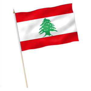 Stock-Flagge : Libanon / Premiumqualität