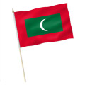 Stock-Flagge : Malediven / Premiumqualität