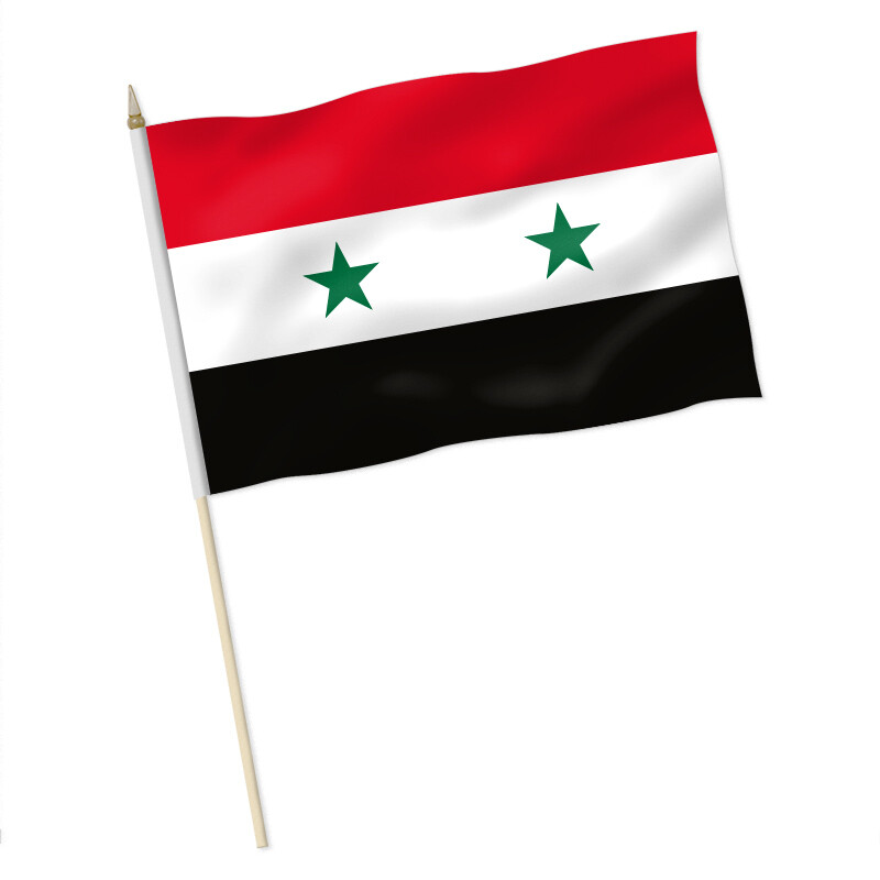 Stock-Flagge : Syrien / Premiumqualität, 9,95 €