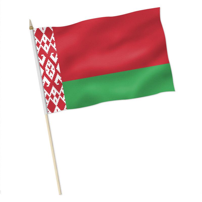 Fahne Flagge Belarus Weißrussland im Hochformat verschiedene Größen 