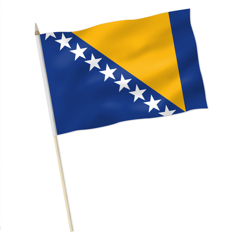 Stock-Flagge : Bosnien & Herzegowina/ Premiumqualität, 9,95 €