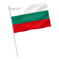 Stock-Flagge : Bulgarien / Premiumqualität