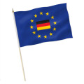 Stock-Flagge : Europa mit Deutschland in der Mitte /...