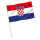 Stock-Flagge : Kroatien / Premiumqualität