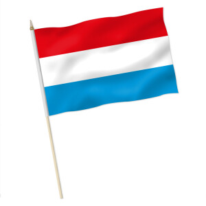 Stock-Flagge : Luxemburg / Premiumqualität