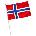 Stock-Flagge : Norwegen / Premiumqualität