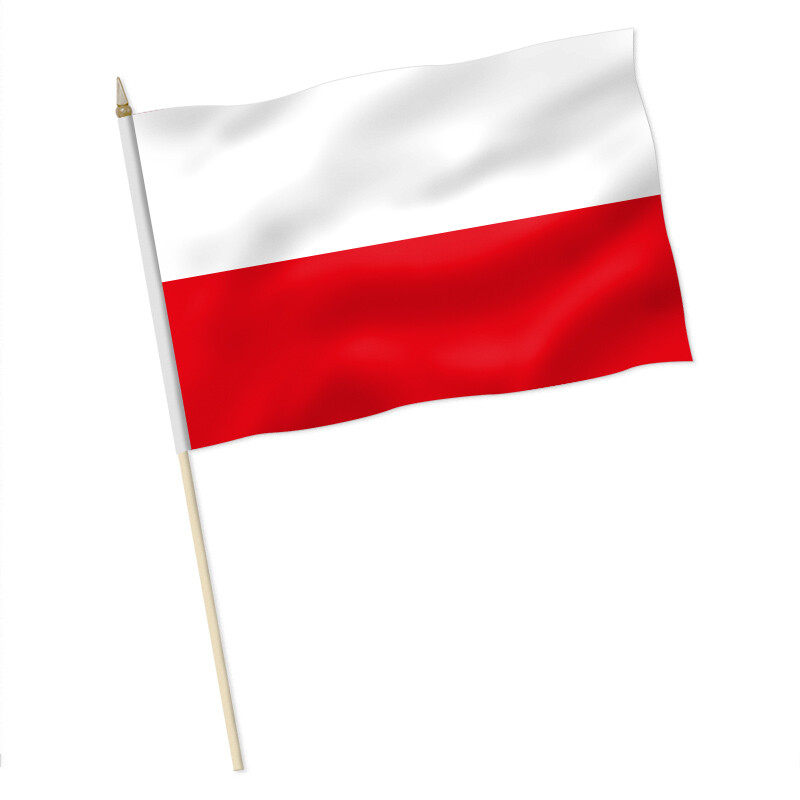 Stock-Flagge : Polen / Premiumqualität, 9,95 €