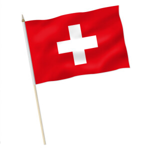 Stock-Flagge : Schweiz / Premiumqualität