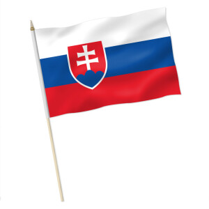 Stock-Flagge : Slowakei / Premiumqualität