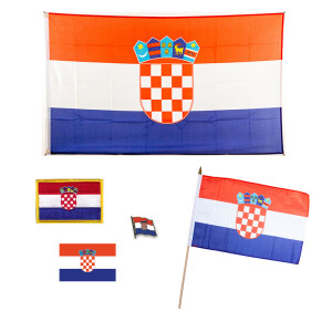 Fan-Set 5-tlg. - Kroatien