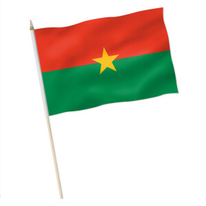 Stock-Flagge : Burkina Faso / Premiumqualität
