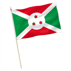 Stock-Flagge : Burundi / Premiumqualität