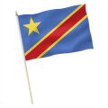 Stock-Flagge : Kongo Kinshasa / Premiumqualität