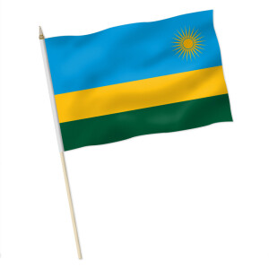 Stock-Flagge : Ruanda / Premiumqualität