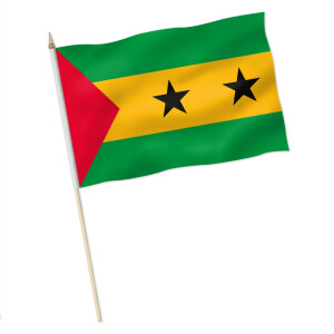 Stock-Flagge : Sao Tome & Principe / Premiumqualität