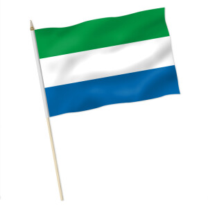 Stock-Flagge : Sierra Leone / Premiumqualität