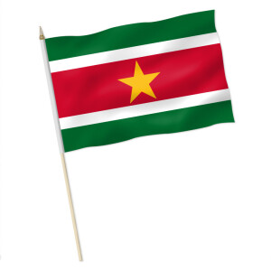 Stock-Flagge : Suriname / Premiumqualität