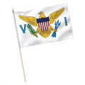 Stock-Flagge : Virgin Island USA / Premiumqualität