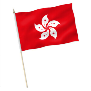 Stock-Flagge : Hong Kong / Premiumqualität