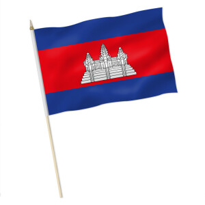 Stock-Flagge : Kambodscha / Premiumqualität