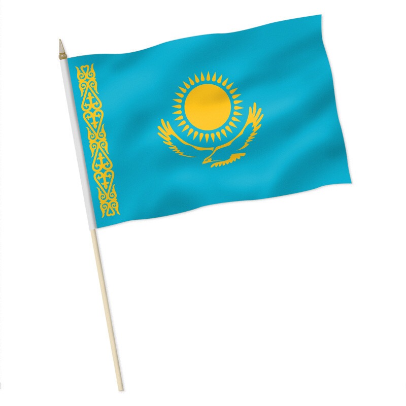 Stock-Flagge : Kasachstan / Premiumqualität, 9,95 €