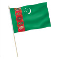 Stock-Flagge : Turkmenistan / Premiumqualität