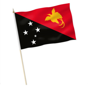 Stock-Flagge : Papua-Neuguinea / Premiumqualität