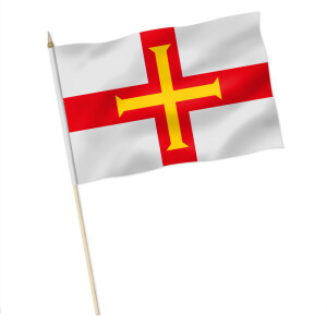 Stock-Flagge : Guernsey / Premiumqualität